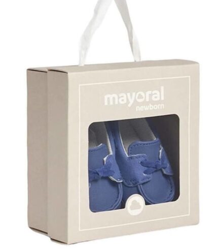 Παπούτσια αγκαλιάς Mayoral για μωρό αγόρι τύπου μοκασίνια